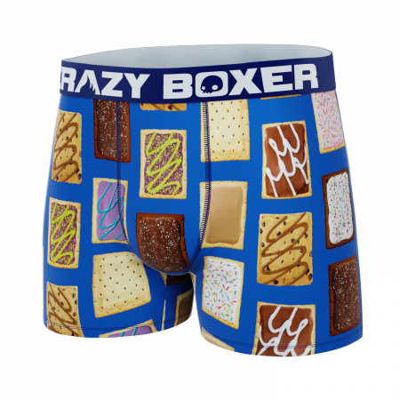 Crazy Boxers Pop Tart Flavors Boxer Briefs in Pop Tart Box