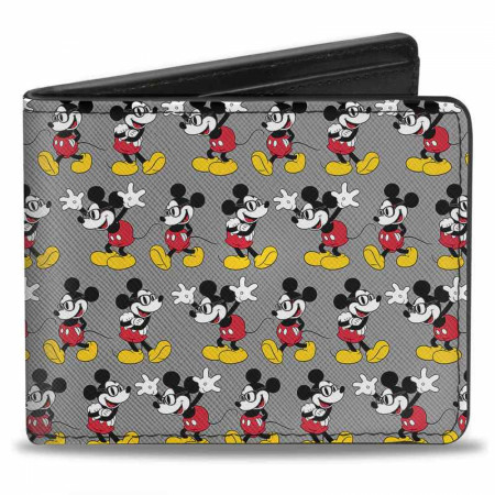 Disney Mickey Mouse Nerdy Bi Fold Wallet