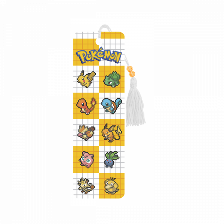 Pokémon Pixel Grid Premier Bookmark