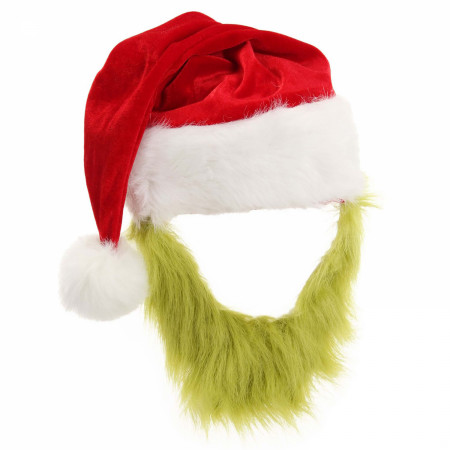 Dr. Seuss The Grinch Plush Hat with Beard