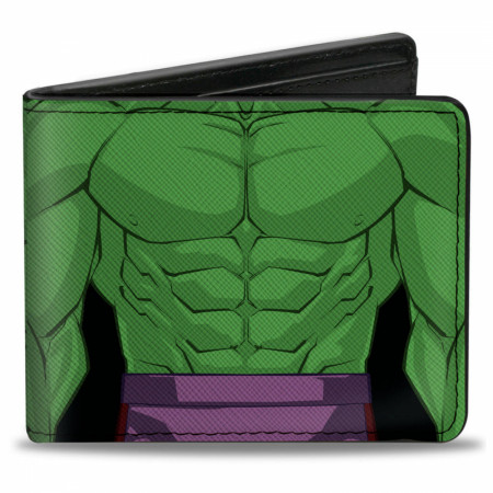 The Incredible Hulk Character Close-Up Cosplay Bi-Fold Wallet