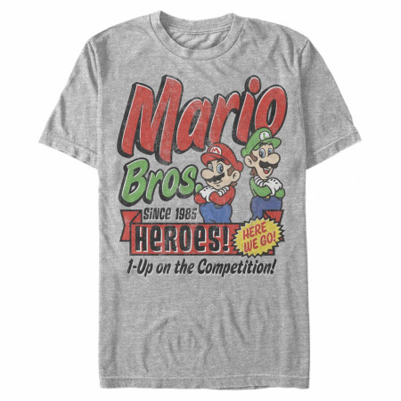 Super Mario Bros. Two Plumbers T-Shirt