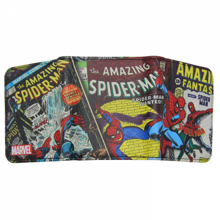 Spider-Man Amazing Fantasy Trifold Wallet in Collectors Tin