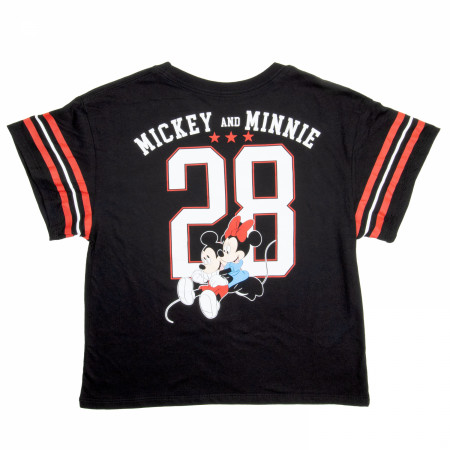 Mickey and Minnie Mouse Authentic 1928 Junior's Hockey Shirt