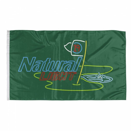 Natural Light 19th Hole Flag