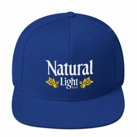 Natural Light Beer Vintage Laurels Flatbill Adjustable Snapback Hat