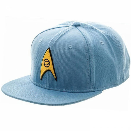 Star Trek Science Insignia Flat Bill Snapback Hat