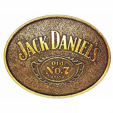 Jack Daniel's Rustic Logo Belt Buckle