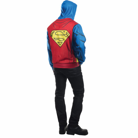 Superman Suit Costume Hoodie