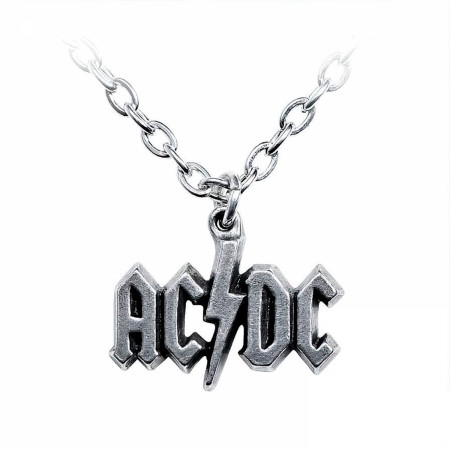 AC/DC Logo Pendant Necklace