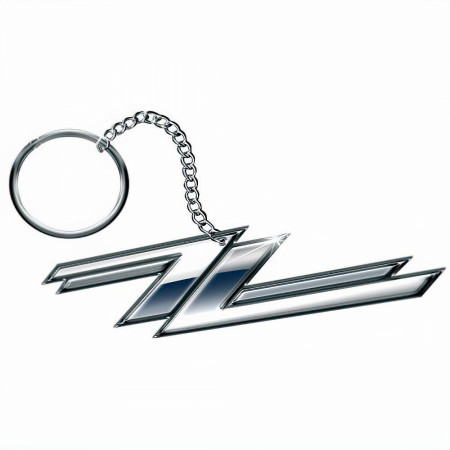ZZ Top Twin Z's Keychain
