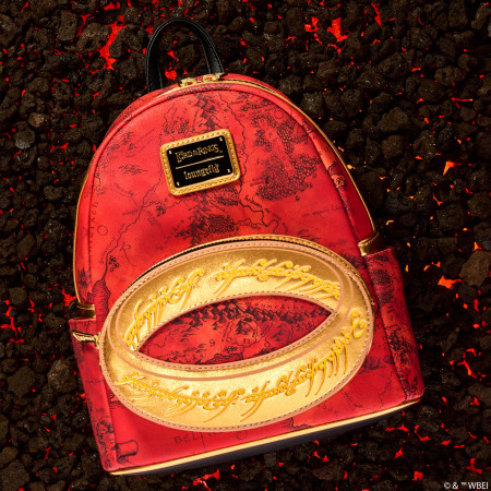 The Lord of The Rings One Ring Mini Backpack By Loungefly