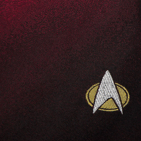 Star Trek Shield Ombre Silk Tie
