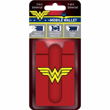 Wonder Woman Logo 3-in-1 Mobile Wallet