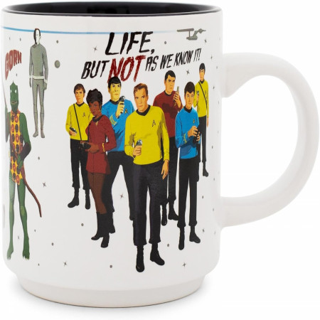 Star Trek Aliens Villains and Crew 20oz Ceramic Camper Mug