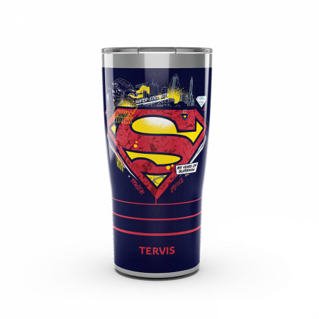 Superman Strength and Justice 20 oz. Stainless Steel Tervis® Tumbler