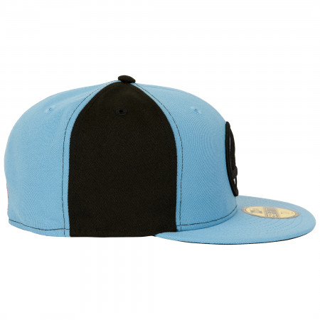 Fantastic 4 Logo Black & Blue Panels New Era 59Fifty Fitted Hat