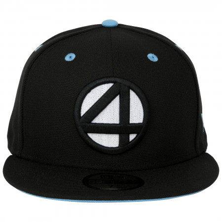 Fantastic 4 Logo Black Colorway New Era 59Fifty Fitted Hat