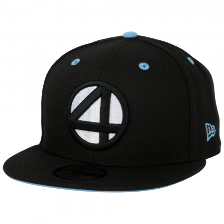 Fantastic 4 Logo Black Colorway New Era 59Fifty Fitted Hat