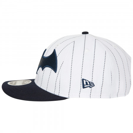 Batman Logo Pinstripe New Era Low Profile 9Fifty Adjustable Hat