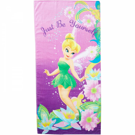 Disney Tinker Bell Pretty Girl Beach Towel