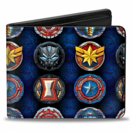 Marvel Avengers Mech Strike Logos Bi-Fold Wallet