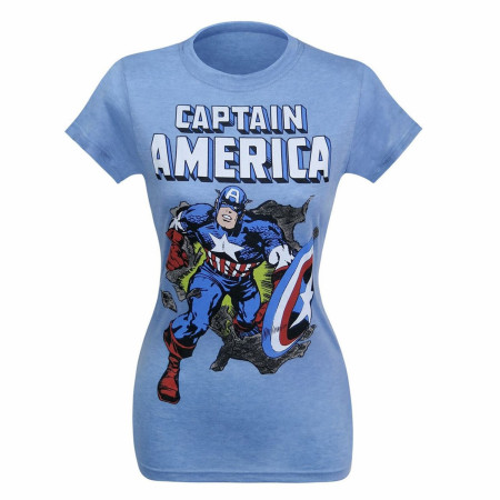 Captain America Breakout Women's T-Shirt