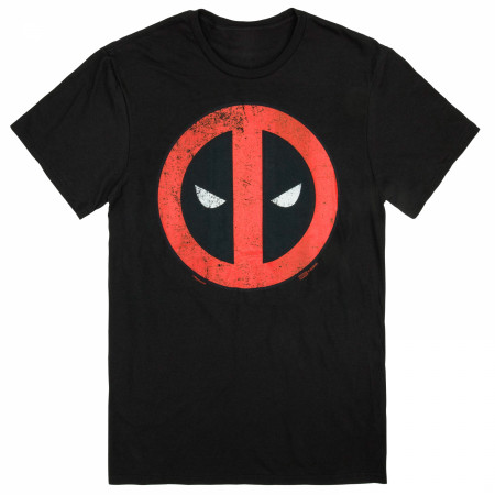 Deadpool Distressed Symbol T-Shirt