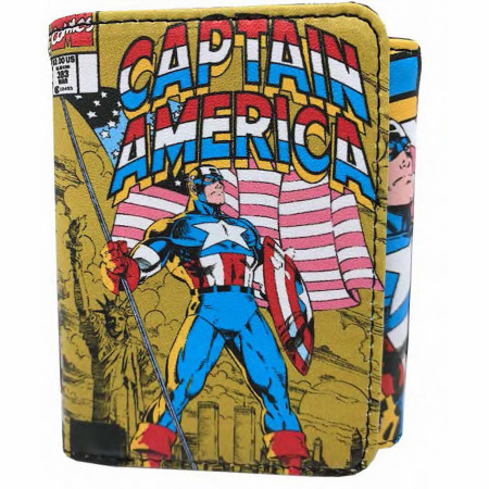Captain America #383 Cover Trifold Wallet