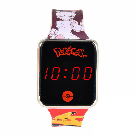 Pokemon Gen 1 Classics Kid's Silicone Digital Watch