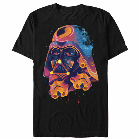 Star Wars Darth Vader Empire Paint Drip T-Shirt