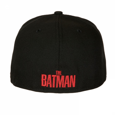 The Batman Robert Pattinson Logo New Era 59Fifty Fitted Hat