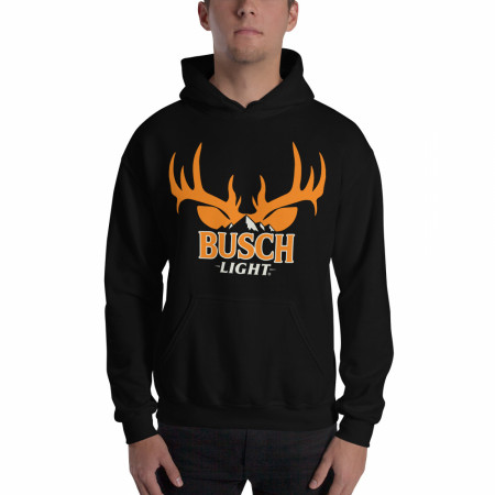 Busch Light Hunter Orange Big Buck Antlers Hoodie