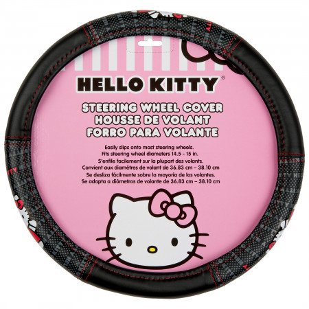 Hello Kitty Character Print Steering Wheel Cover