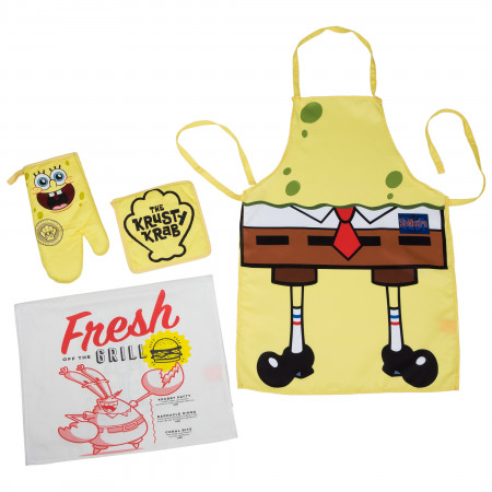 SpongeBob SquarePants 4-Piece Kitchen Set