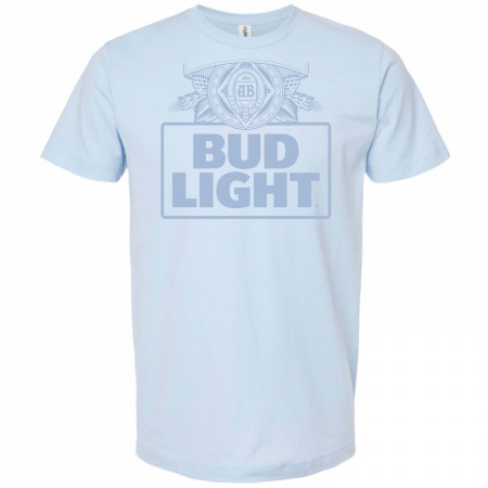 Bud Light Faint Logo Blue Colorway T-Shirt