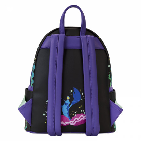 The Little Mermaid Life in The Bubbles Mini Backpack By Loungefly