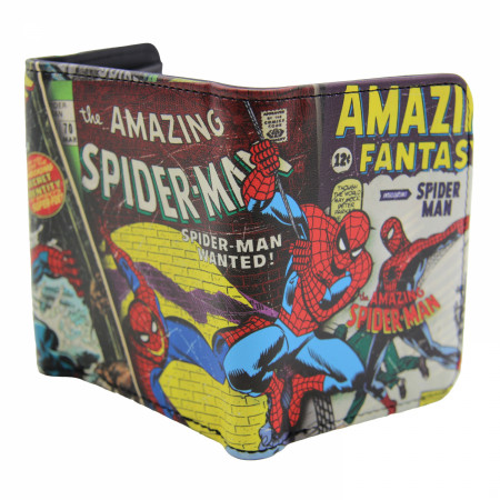 Spider-Man Amazing Fantasy Trifold Wallet in Collectors Tin