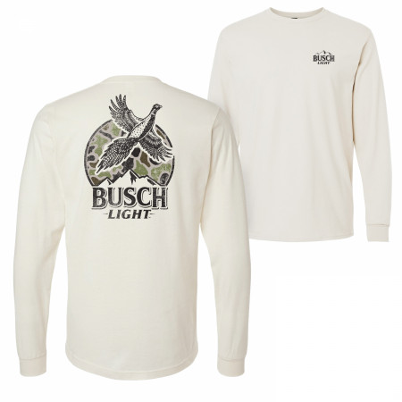 Busch Light Pheasant Hunting Long Sleeve Shirt