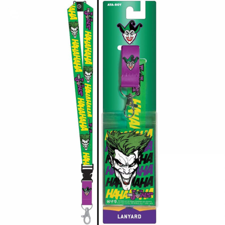 Joker HaHa Lanyard with ID Holder
