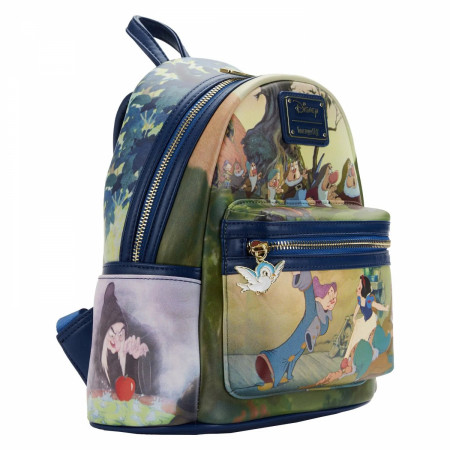 Disney Snow White Scenes Mini Backpack By Loungefly