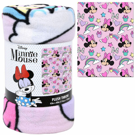 Disney Classics Minnie Mouse Sweet Dots 45x60 Fleece Throw Blanket