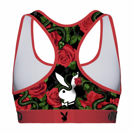 Playboy Slithering Snakes PSD Sports Bra