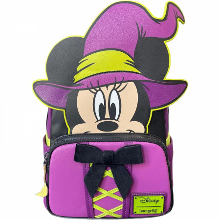Minnie Mouse Wickedly Cute Glow in The Dark Mini Backpack By Loungefly