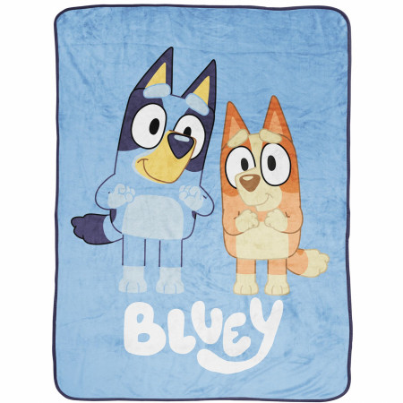 Bluey and Bingo 46" x 60" Throw Blanket