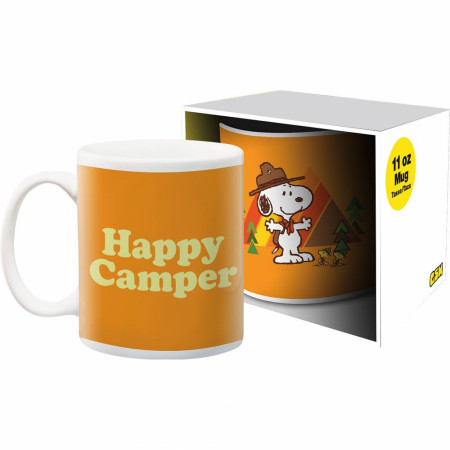 Peanuts Beagle Scouts Happy Camper 11oz Ceramic Mug