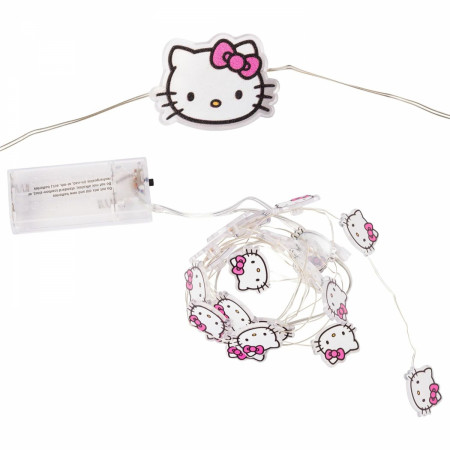 Hello Kitty Face Logo Decorative LED String Lights 20ct