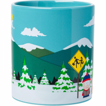 South Park Bus Stop 20oz Ceramic Camper Mug