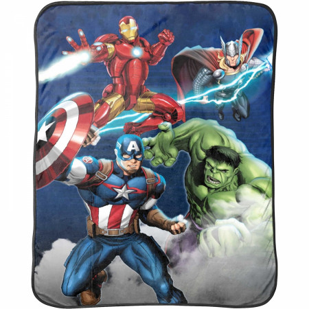Avengers Powerful Entrance 46" X 60" Silk Touch Throw Blanket