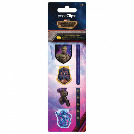 Marvel Guardians of The Galaxy Vol. 3 Magnetic Page Clip Bookmarks